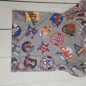 Gray Sports Logo T-Shirt